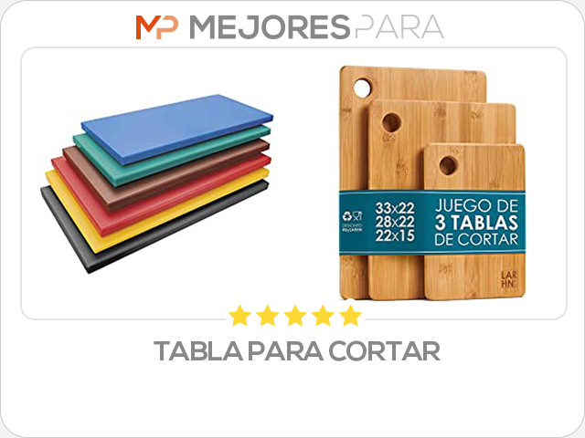 tabla para cortar