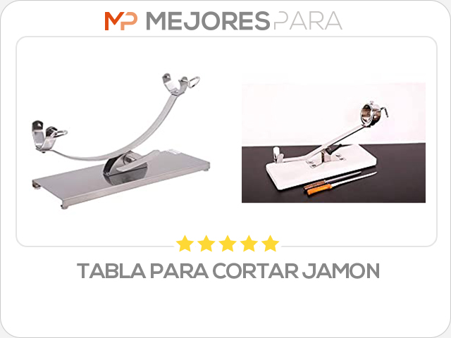 tabla para cortar jamon