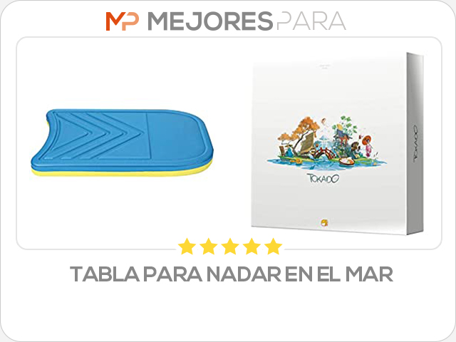 tabla para nadar en el mar