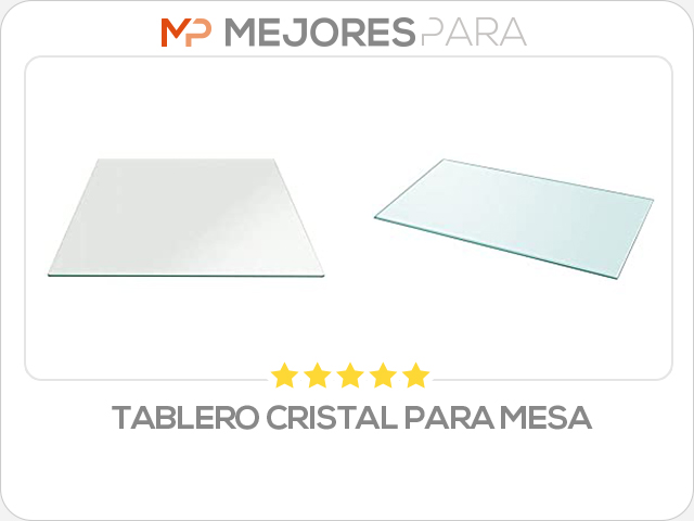 tablero cristal para mesa