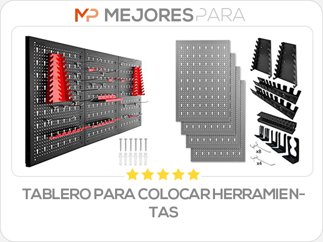 tablero para colocar herramientas