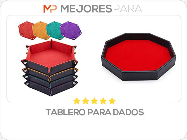 tablero para dados