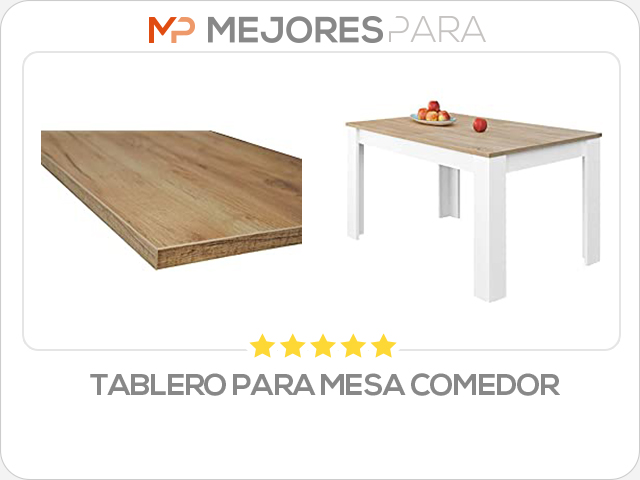 tablero para mesa comedor