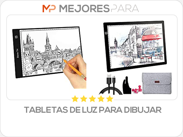 tabletas de luz para dibujar