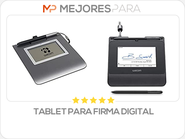 tablet para firma digital