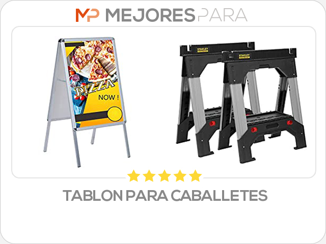 tablon para caballetes