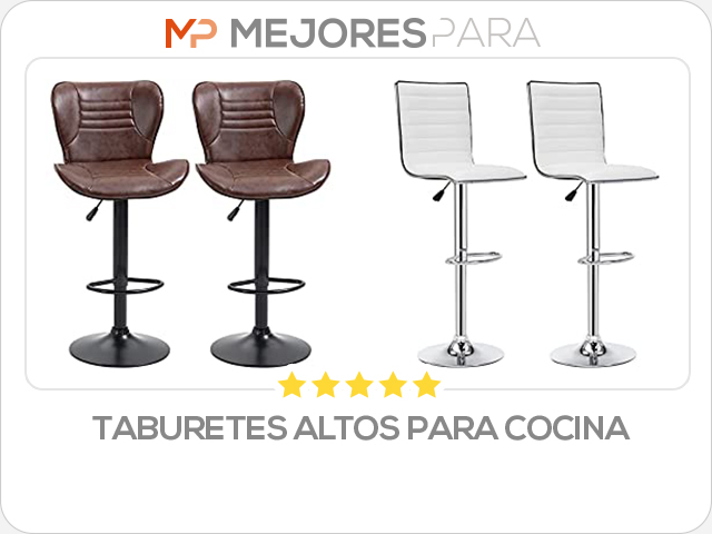 taburetes altos para cocina