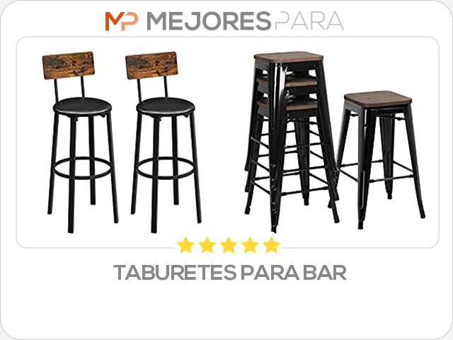 taburetes para bar