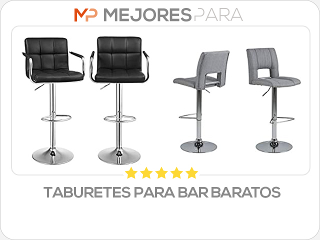 taburetes para bar baratos