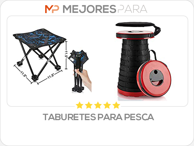 taburetes para pesca