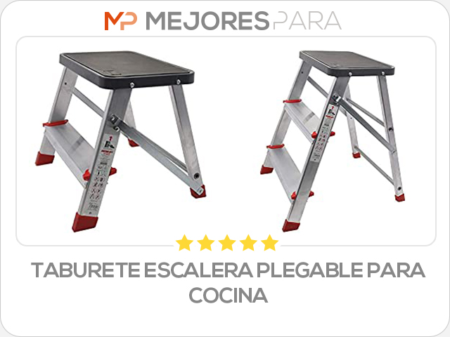 taburete escalera plegable para cocina