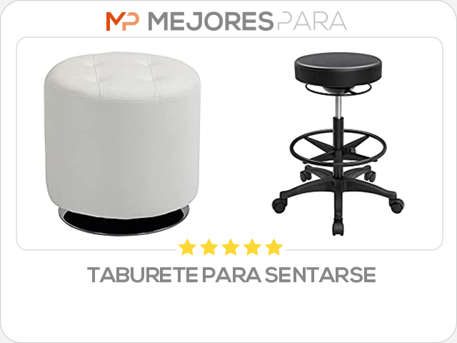 taburete para sentarse