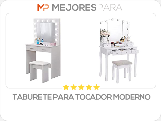 taburete para tocador moderno