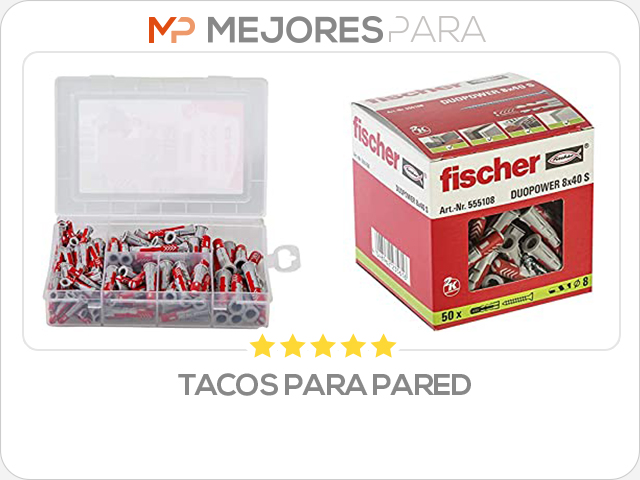 tacos para pared