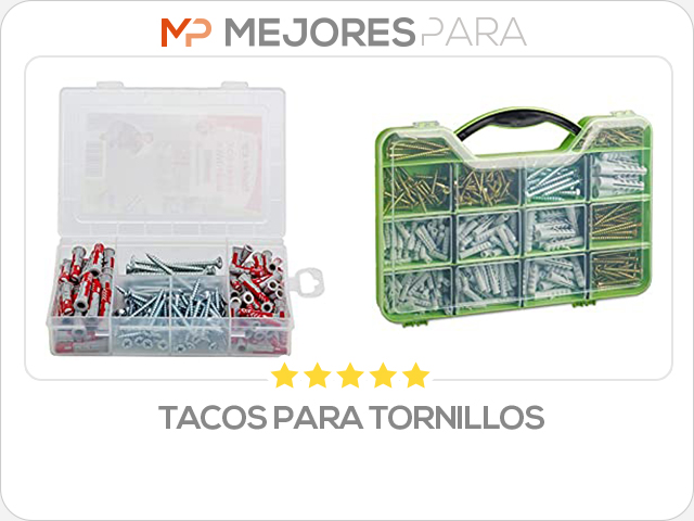 tacos para tornillos