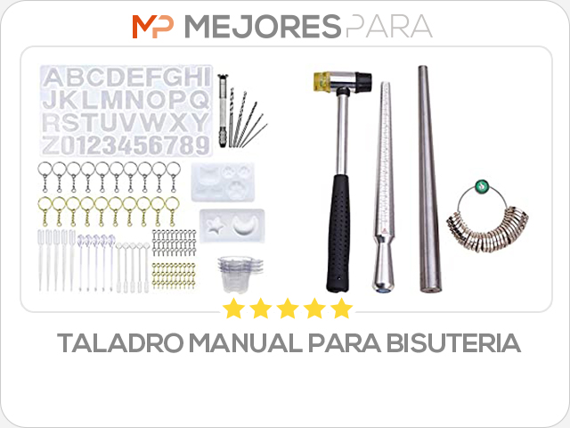 taladro manual para bisuteria