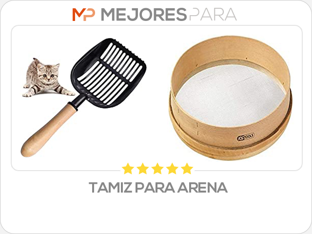 tamiz para arena