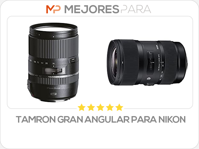 tamron gran angular para nikon