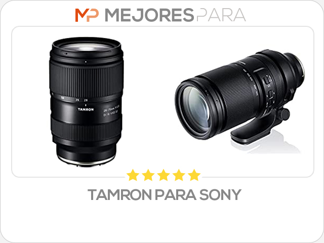 tamron para sony