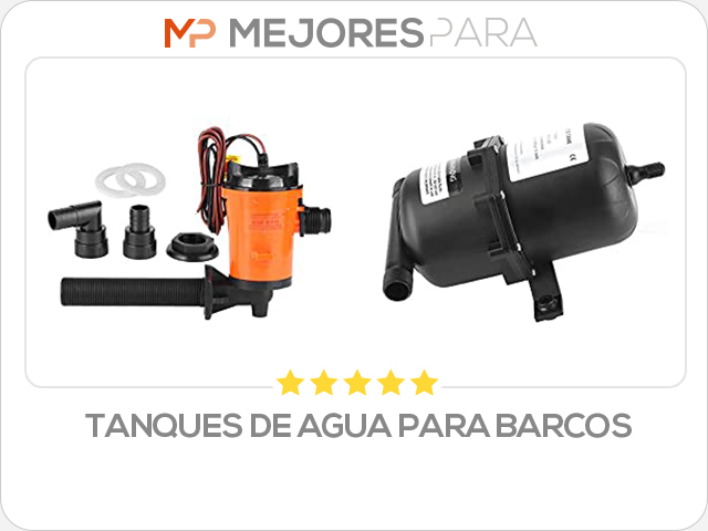 tanques de agua para barcos