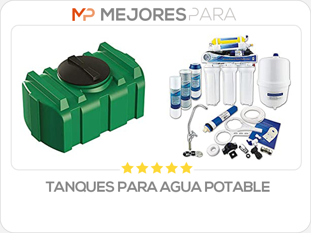 tanques para agua potable