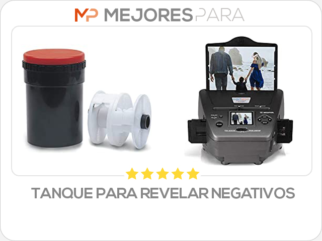 tanque para revelar negativos