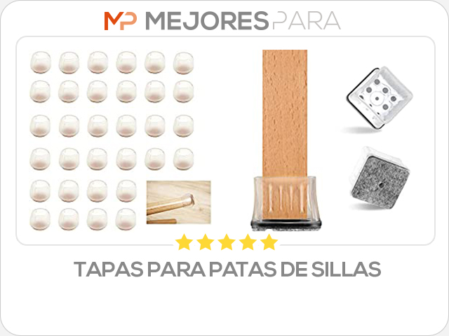 tapas para patas de sillas