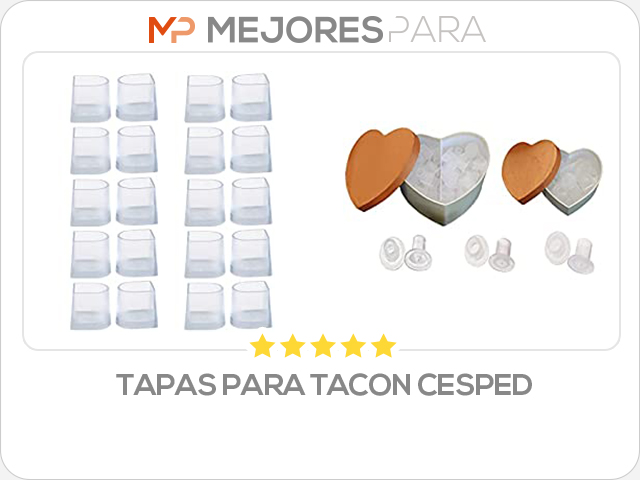 tapas para tacon cesped