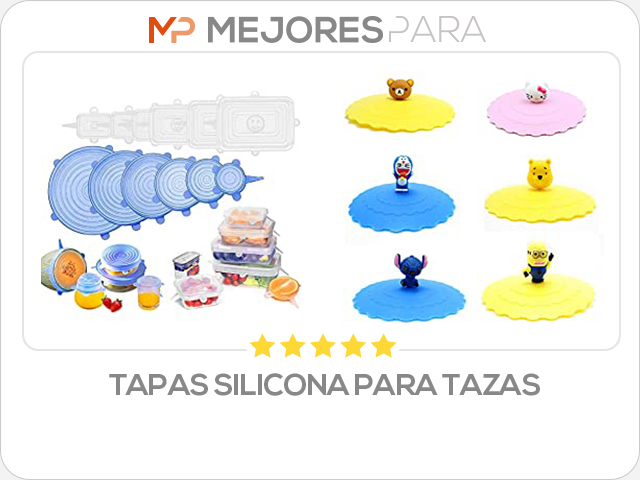 tapas silicona para tazas