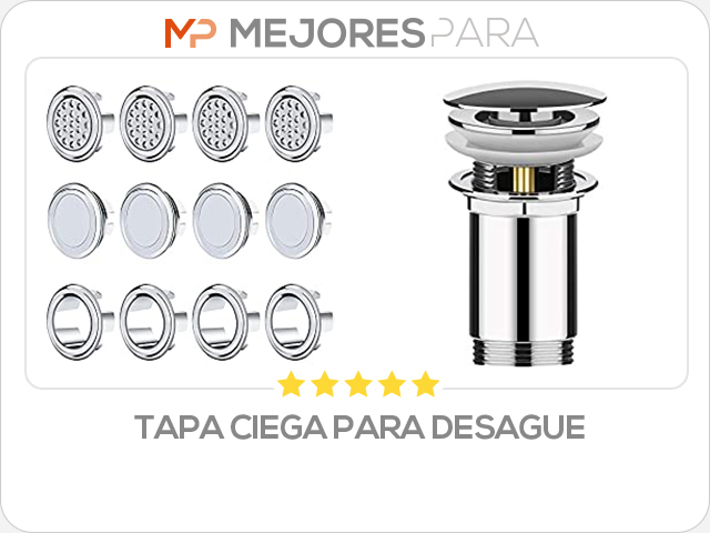 tapa ciega para desague