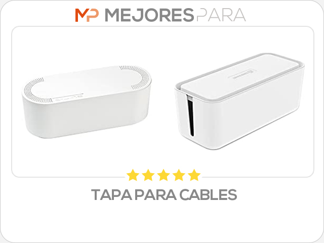 tapa para cables