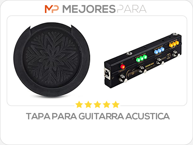 tapa para guitarra acustica