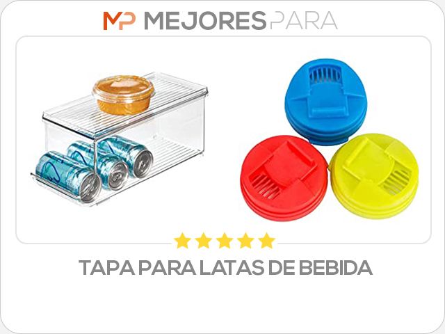 tapa para latas de bebida