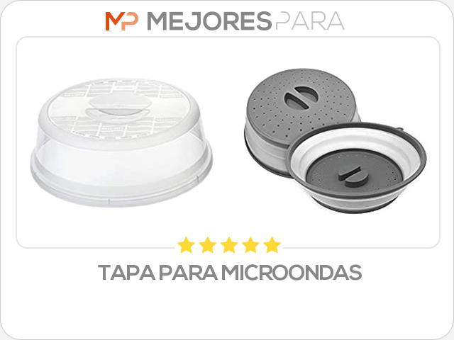 tapa para microondas