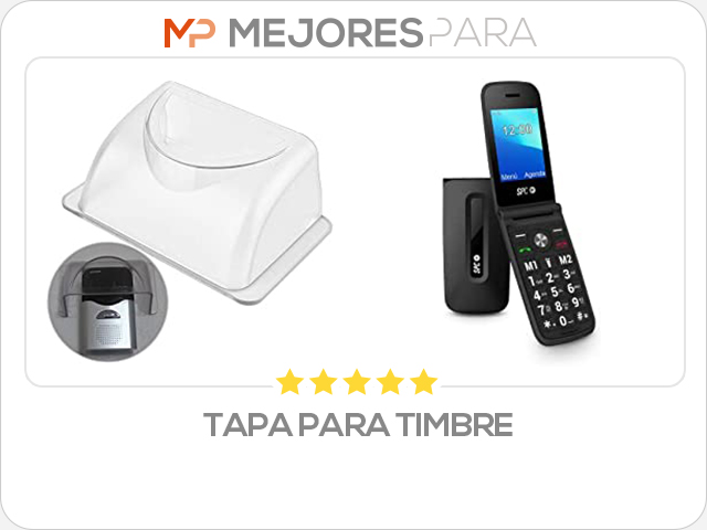 tapa para timbre