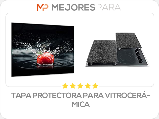 tapa protectora para vitrocerámica