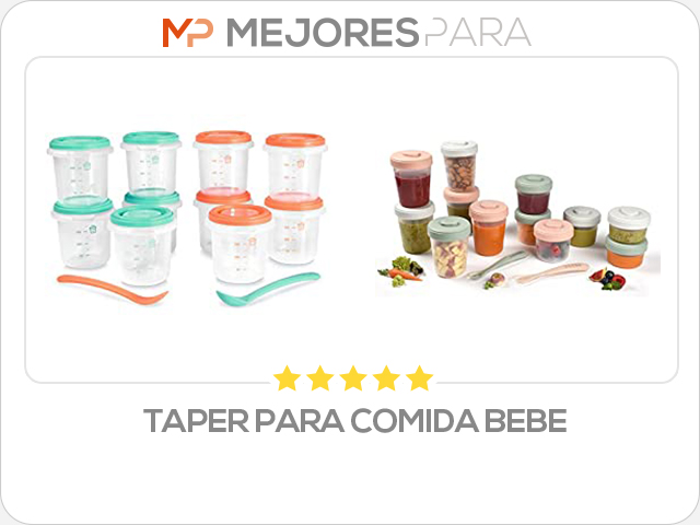 taper para comida bebe