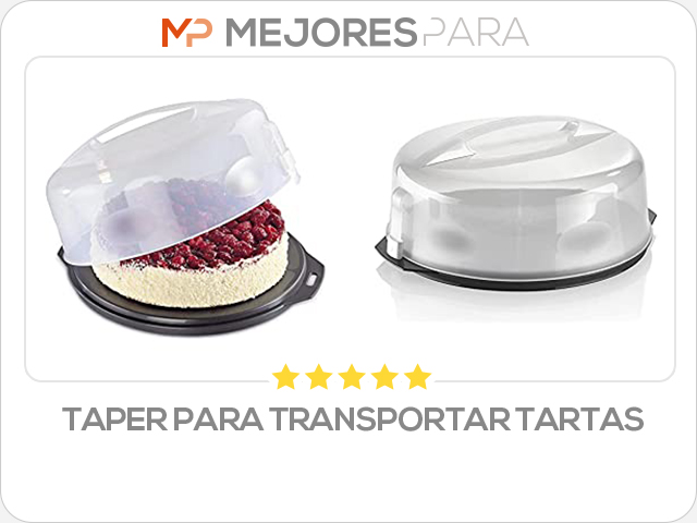 taper para transportar tartas