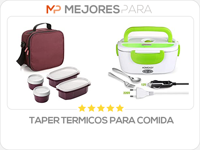 taper termicos para comida