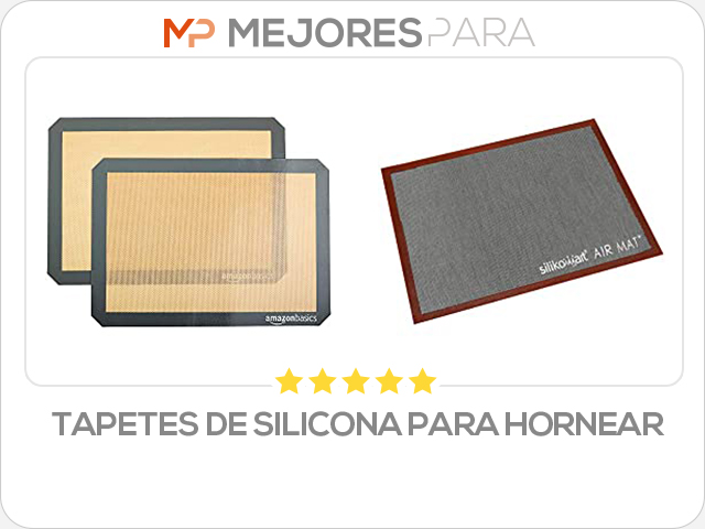 tapetes de silicona para hornear