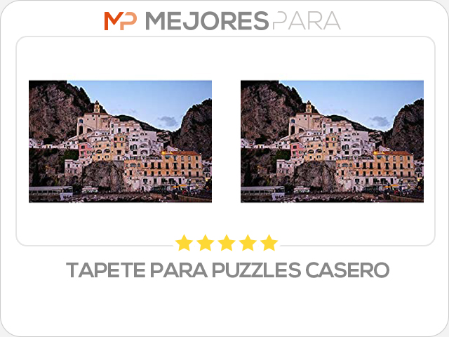 tapete para puzzles casero