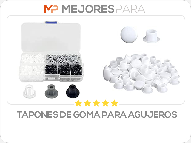 tapones de goma para agujeros