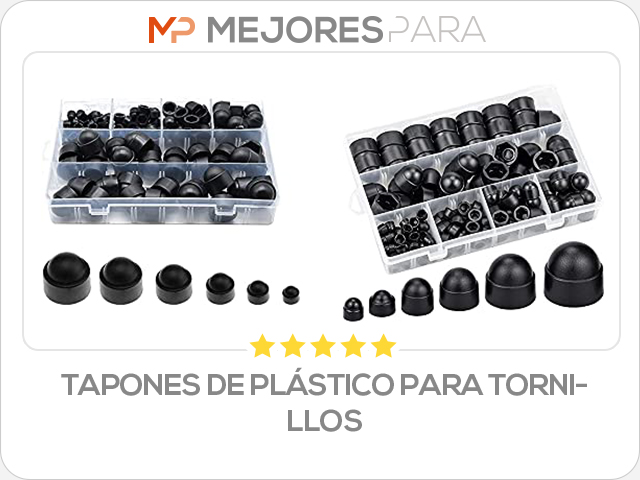 tapones de plástico para tornillos