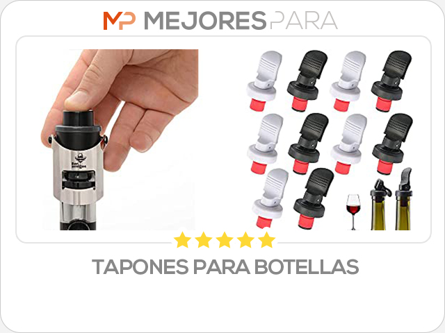 tapones para botellas