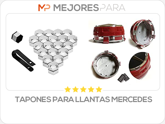 tapones para llantas mercedes