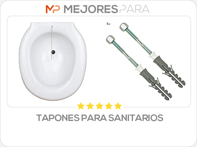 tapones para sanitarios