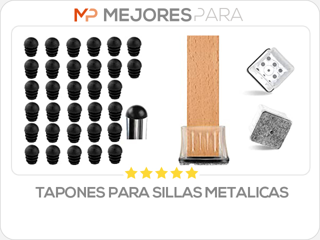 tapones para sillas metalicas