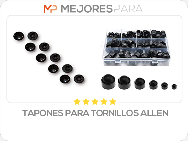 tapones para tornillos allen