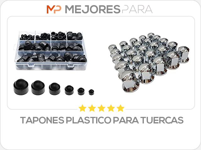 tapones plastico para tuercas