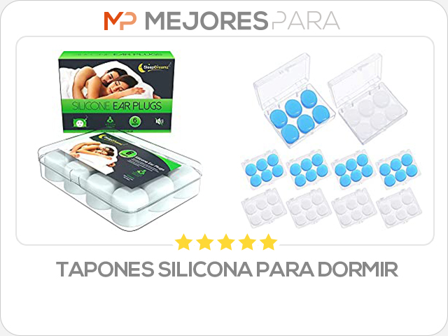 tapones silicona para dormir